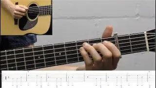 Roll In My Sweet Baby's Arms | Beginner Bluegrass Guitar Lesson With Tab