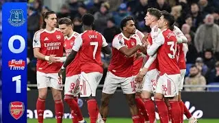 Everton vs Arsenal | Full Match Highlights |1 : 0 Away Victory
