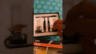 OSRAM LED unboxing H8/H11/H16.  COOL WHITE.  6000KELVIN #osram #car #ledlights #night #nightdrive