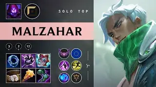 Malzahar Top vs Urgot - EUW Master Patch 25.24