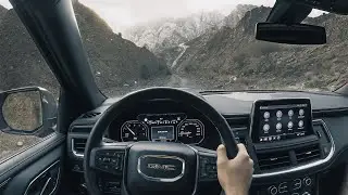 SOLO OFF-ROAD DRIVING  - GMC YUKON AT4 2021 - POV TEST DRIVE