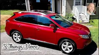 5 вещей, которые мне нравятся в моем Lexus RX350 2011 года с пробегом 190 тыс. миль!