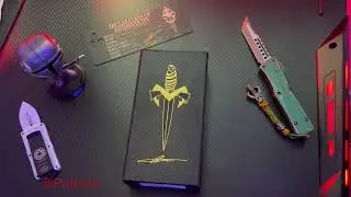 Microtech Marfione Custom Combat Troodon Beskar Mandalorian Hellhound
