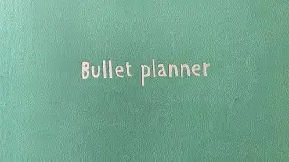 Flying Tiger Bullet Planner