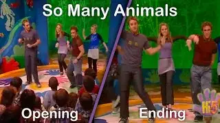 Hi 5 S2 So Many Animals   Opening & Ending Comparison