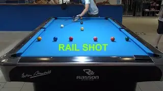 RAIL SHOT - DRILL #9 POOLBILLIARDS.CO Pool Lesson Billiard & Practice 9 ball