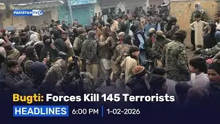 CM Bugti says forces killed 145 terrorists in Balochistan | PakistanTV