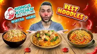 Domino&rsquo;s Chinese is SHOCKING!  Hong&rsquo;s Kitchen : Dan Dan, Pad Thai & Pan Fried Noodles Review