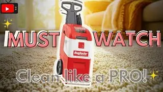 DIY CLEAN LIKE A PRO| THE RUG DOCTOR| LET&rsquo;S GO!