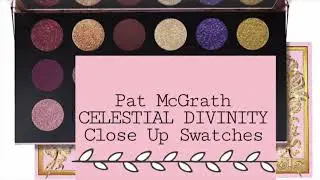 SWATCHES | Celestial Divinity Eyeshadow Palette by PatMcGrath