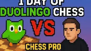 Day 1 Of Duolingo Chess Vs Pro! (GamePigeon)