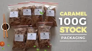 100G CARAMEL CLAY - STOCK PACKAGING - Long Video - Part 2 (South African Clay)