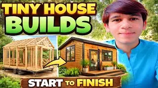Tiny House Construction | Step by Step Build @aaodekhovlogs