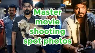 Master movie shooting spot photos | thalapathy vijay photos | Master movie | vijay unseen images