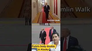 Putin's body double in Alaska #shorts #vladimirputin #donaldtrump #alaskasummit #vaibhavsharma #upsc