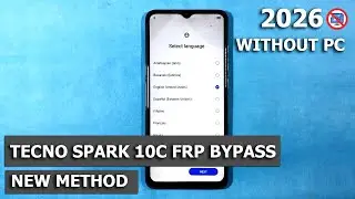 Tecno Spark 10c FRP Bypass 2026 New Security | Tecno Spark 10c  FRP Bypass Android 12 | New Method