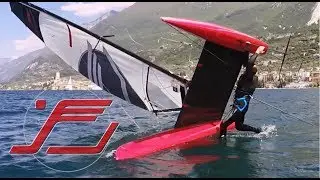 HARD TO RIGHTEN after a capsize? iFLY15 Hydrofoil Catamaran