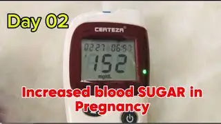 High blood sugar in pregnancy, uncontrolled gestational diabetes, Day 02 🥲