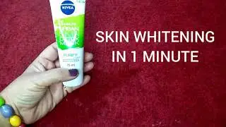 NIVEA 1 Minute URBAN SKIN DETOX MASK || How To Get Fair Skin Instantly || Rose Beauty Secrets