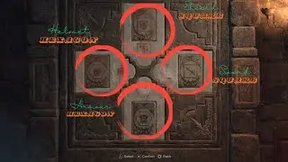 Lithographic Stone puzzle solution &ndash; RE4 Remake | Bindery Room Lithograph Wall Puzzle in Re4