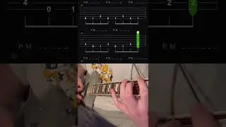 Master Of Puppets By Metallica With tutorial Tabs! #metallica #metal #guitarcover #tabs #tutorial