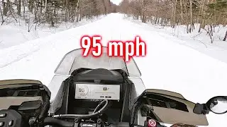 🛷165HP SNOWMOBILE TOP SPEEED |  2024 SKI-DOO MXZ X-RS 850 E-TEC