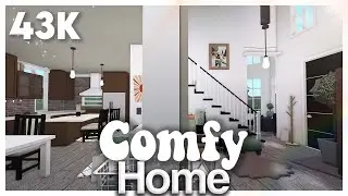 Cheap Cozy Roleplay Family Home | Welcome to Bloxburg (no advanced placing) Bloxburg Build