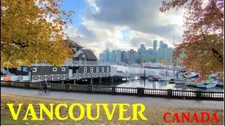 23. Peak fall/ autumn foliage walking in Stanley Park, Vancouver, Canada