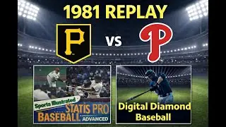 1981 Statis Pro Advanced with Digital Diamond Baseball