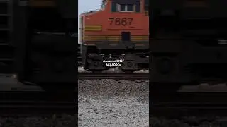 BNSF pumpkin power #bnsfrailroad #livetrains #railfan #virtualrailfan #tower26 #trains #railfaning