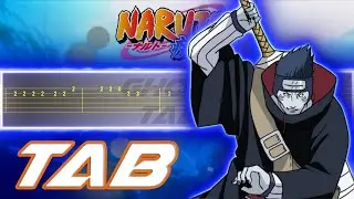 Naruto Shippuden Opening 8 - Diver (Guitar Tab 譜 Tutorial)