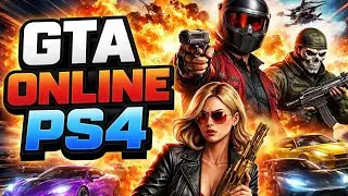LIVE GTA 5 ONLINE PS4 BORA JOGAR