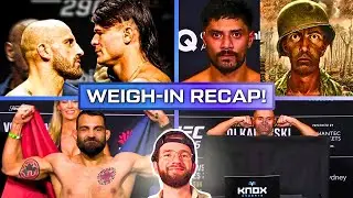 UFC 325: Weigh-In Recap & FINAL PICKS | Volkanovski vs Lopes 2