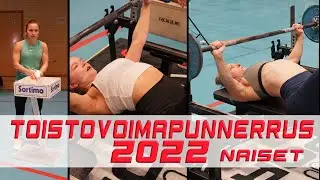 Toistovoimapunnerrus 2022 | SM-kilpailut | Naiset