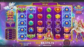 Starting the Week off With a Good Win on Starlight Princess 1000!