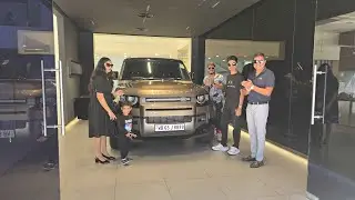 Brand new Range Rover Defender delivery #trending video #rangerover #defender