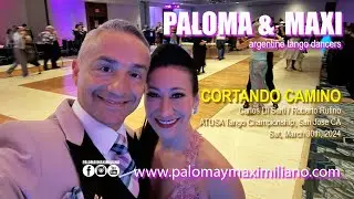 Paloma & Maximiliano - Vals Cortando Camino. ATUSA Tango Championship. San Jose CA. 03/30/2024