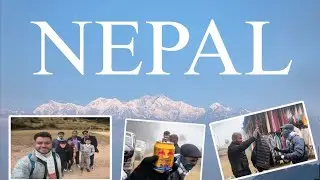 Ajj mila badmosh baccha log se 😂 or Pehli bar nepal 😍|| VLOG - 4