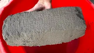 Black Sand Long Bars Water Crumbling ASMR 