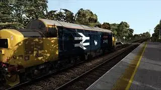 class 37405 leaves Cantley tailed by 37679