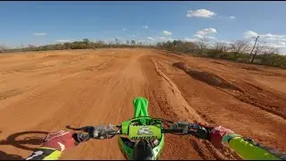 2021 KX450 Onbaord at The Master's Motoplex SX Track