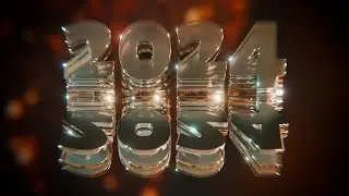 Año Nuevo, Diseño Nuevo: Texto de Cristal en Blender | Blender Proyecto