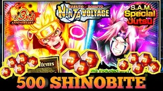 Summoning Naruto (Light) Banner 500 Shinobite || Naruto X Boruto Ninja Voltage