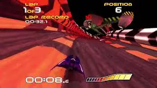 Wipeout 2097 tracks and ships on Wipeout Phantom Edition (Hack)