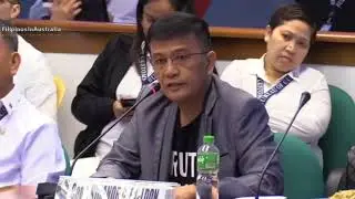 Senator Gordon and former BOC Faeldon clash at Senate probe on P6 4 B shabu