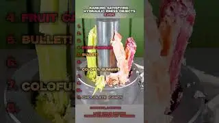 hydraulic press #asmr #funny #rankings  #shorts