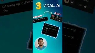 3 Viral AI Tools 🙆🏻&zwj;♂️😅. #ai #shorts
