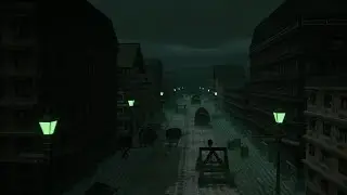 Victorian era city animation (blender and unity)