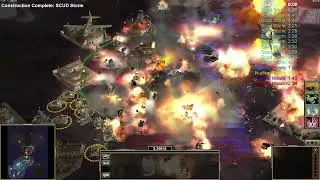C&C Generals Zero Hour - 1vs7 Hard AI - GLA Stealth General vs 7 China Tank General