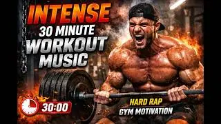 30 Minute INTENSE Workout Music 🔥 | Hard Gym Motivation Rap